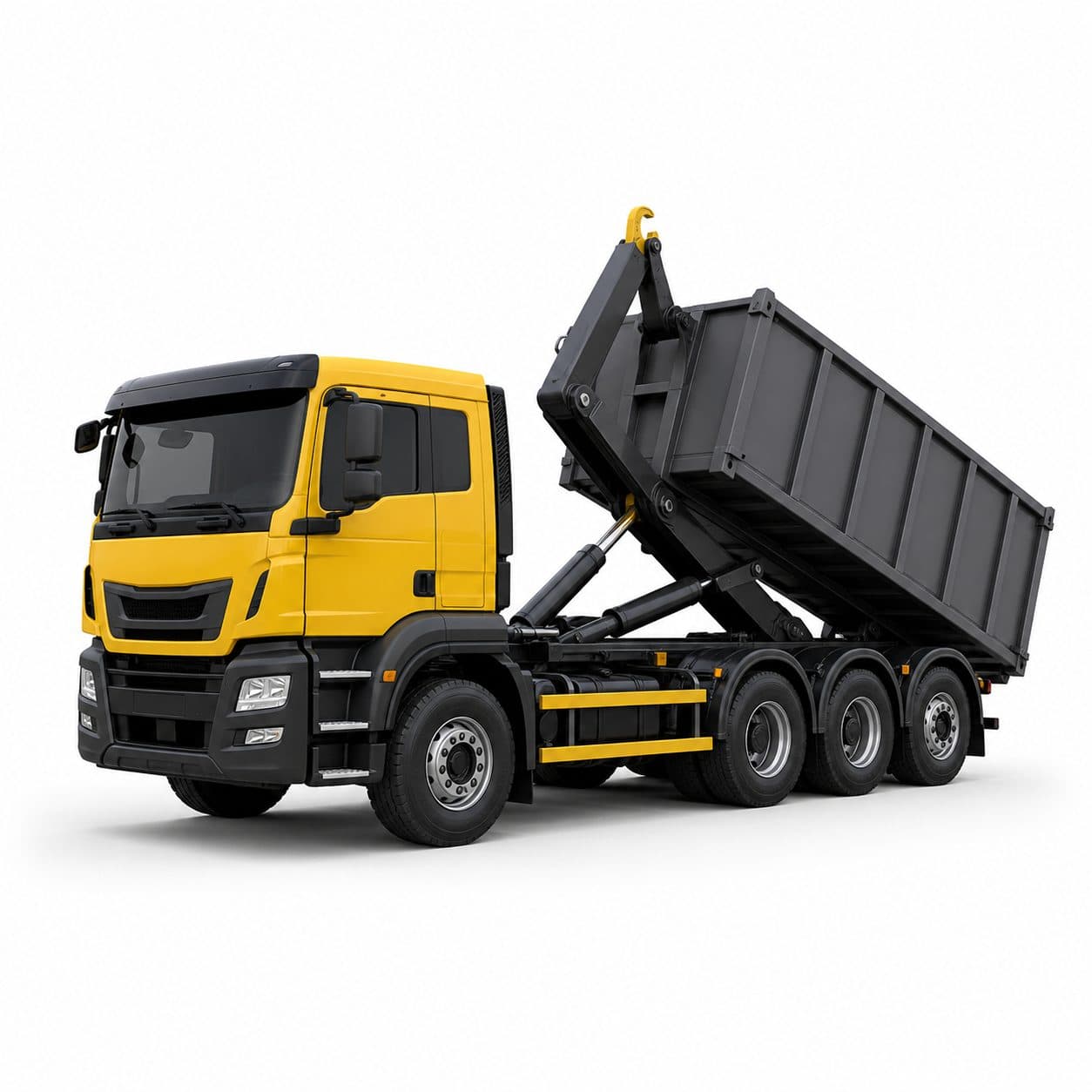 Abrollkipper-Lkw